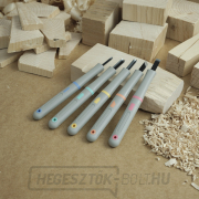 MARUICHI faragó minivéső készlet gumi nyéllel - 5 db gallery main image
