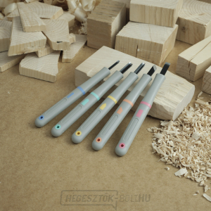 MARUICHI faragó minivéső készlet gumi nyéllel - 5 db MARUICHI faragó minivéső készlet gumi nyéllel - 5 db gallery main image