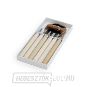 Faragó minivéső készlet MARUICHI L-6 fa nyéllel - 6 darab Faragó minivéső készlet MARUICHI L-6 fa nyéllel - 6 darab gallery main image