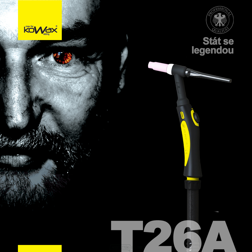 KOWAX TIG zseblámpa T26A 8m-5 tűs