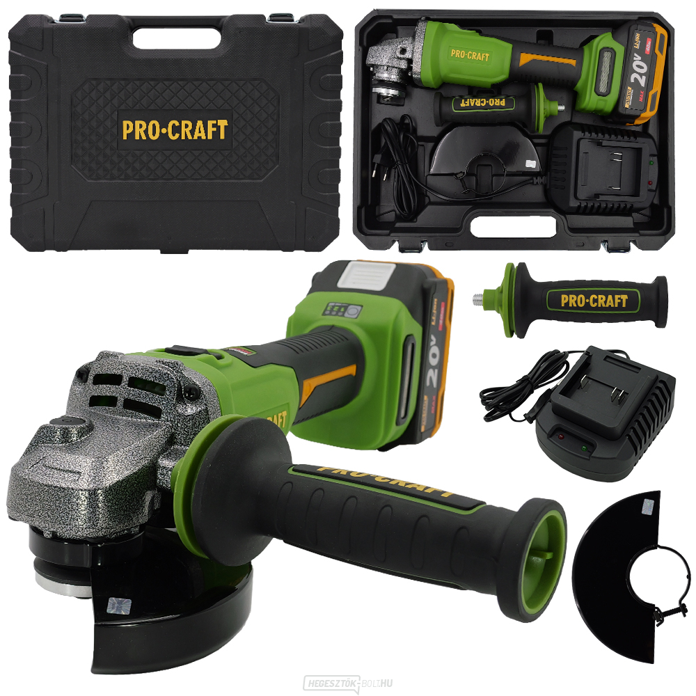 Akkus sarokcsiszoló Procraft PWA220 | PWA220