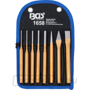 Sasszegkészlet BGS 1658 | 150 mm | beleértve a vésőt + lyukasztó | 8 darabos Sasszegkészlet BGS 1658 | 150 mm | beleértve a vésőt + lyukasztó | 8 darabos gallery main image