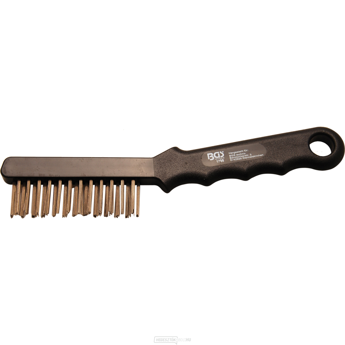 Féknyereg kefe tárcsafékekhez BGS 1798 | acélhuzal | 220 mm
