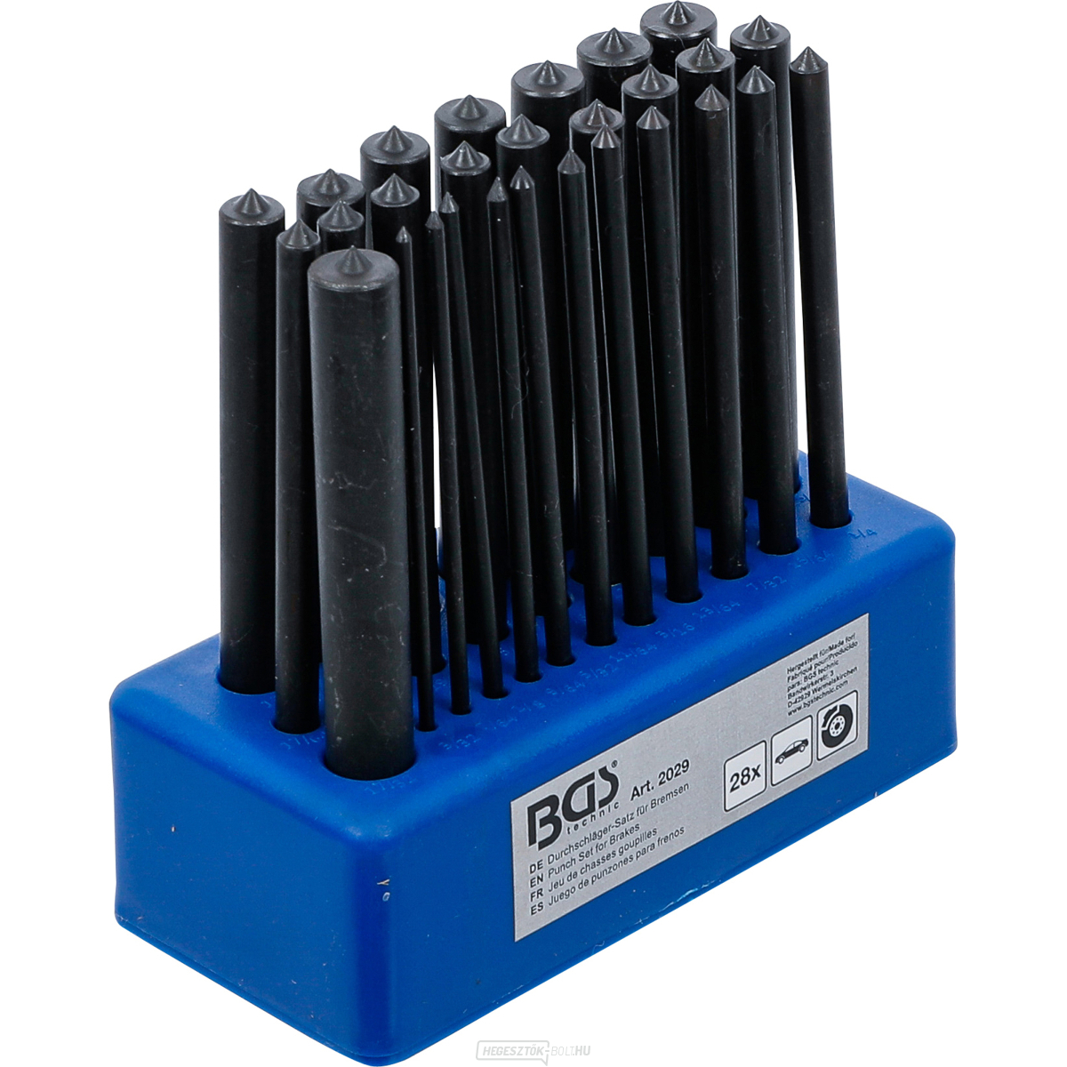 BGS 2029 fékbetét-kereső tű-eltávolító készlet | 28 darabos BGS 2029 fékbetét-kereső tű-eltávolító készlet | 28 darabos gallery main image