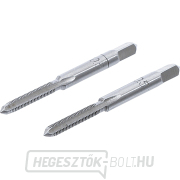 Csapkészlet | elővágó és simítócsap BGS 1900-M3X0.5-B | M3 x 0,5 | 2 darabos Csapkészlet | elővágó és simítócsap BGS 1900-M3X0.5-B | M3 x 0,5 | 2 darabos gallery main image