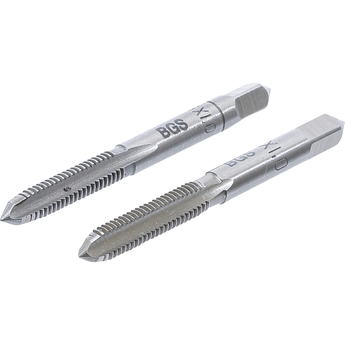 Csapkészlet | elővágó és simítócsap BGS 1900-M6X1.0-B | M6 x 1,0 mm | 2 darabos
