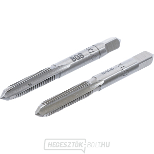 Csapkészlet | elővágó és simítócsap BGS 1900-M6X1.0-B | M6 x 1,0 mm | 2 darabos Csapkészlet | elővágó és simítócsap BGS 1900-M6X1.0-B | M6 x 1,0 mm | 2 darabos gallery main image