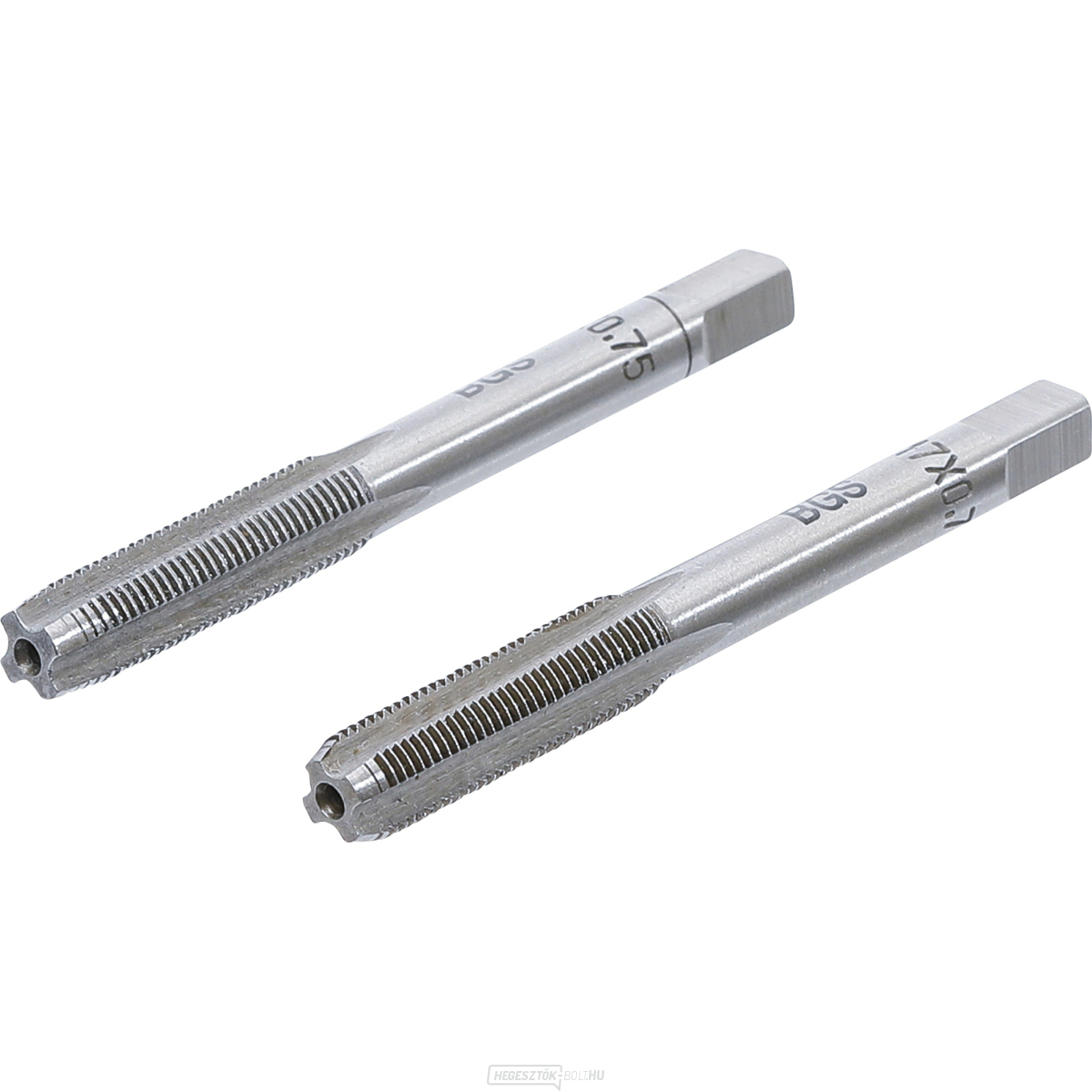 Csapkészlet | elővágó és befejező csap BGS 1900-M7X0.75-B | M7 x 0,75 mm | 2 darabos