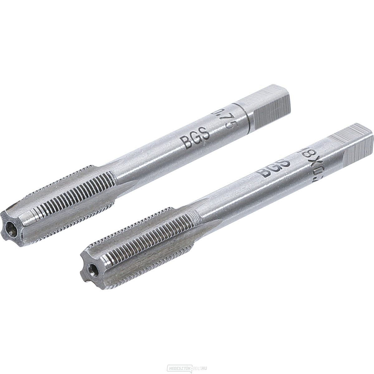 Csapkészlet | elővágó és befejező csap BGS 1900-M8X0.75-B | M8 x 0,75 mm | 2 darabos