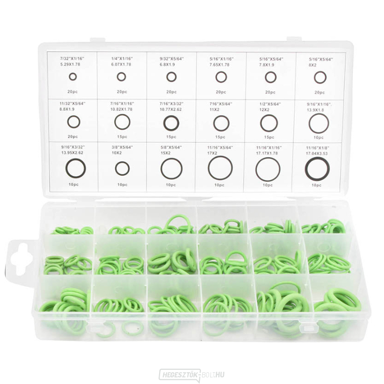 "O" gyűrű készlet klímához, 270 db F01101, TA1408