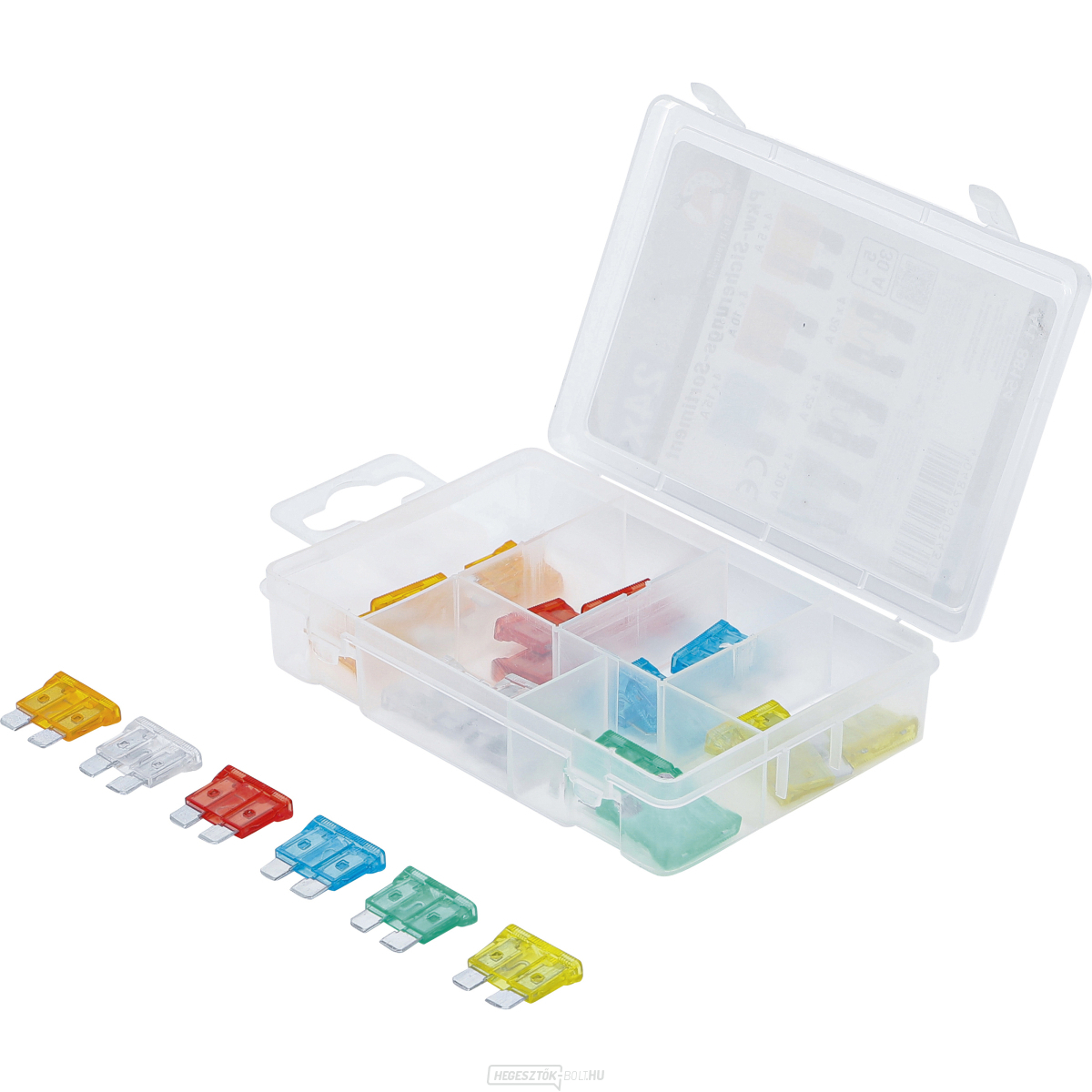 Lapos biztosítékkészlet BGS 88154 | 24 darabos