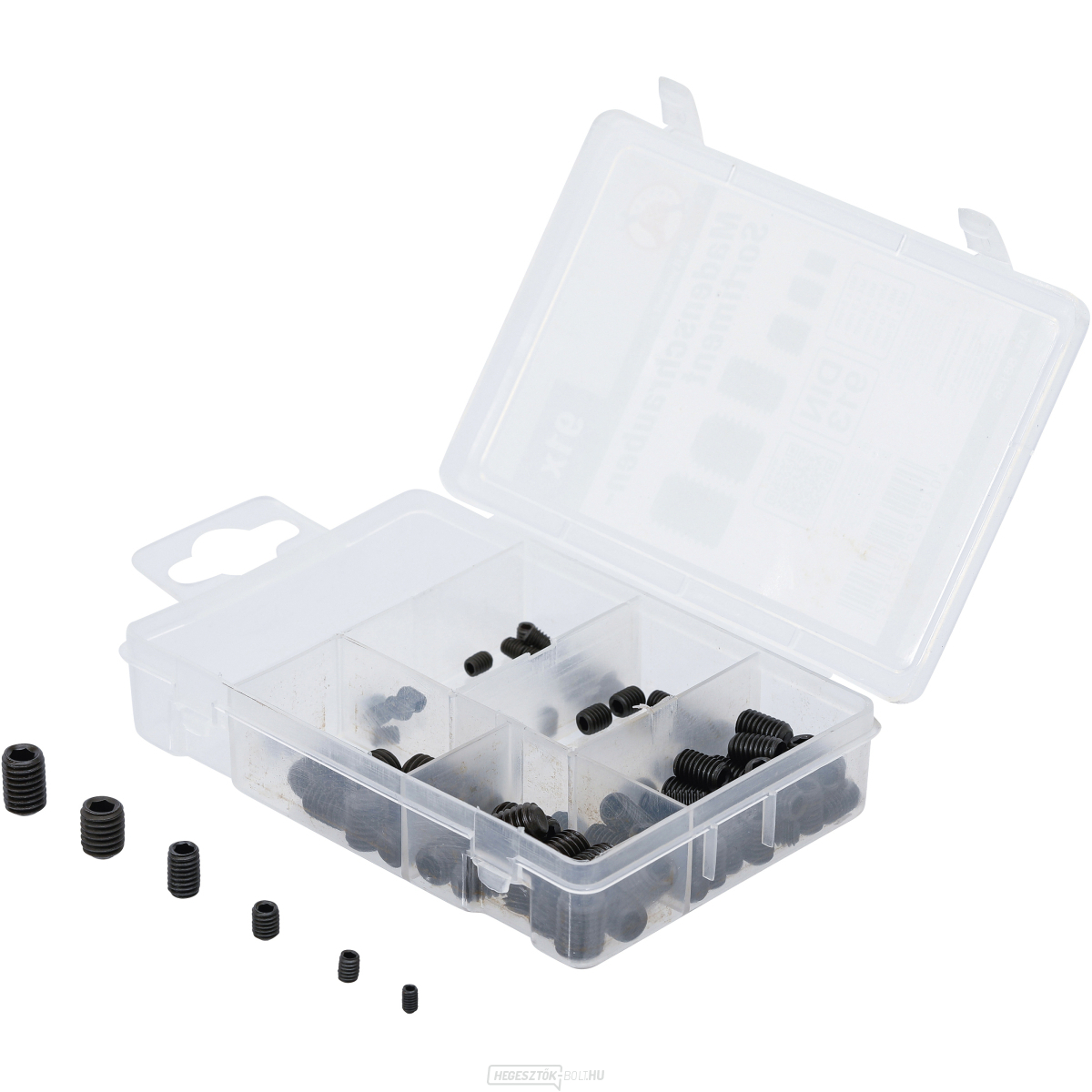 Csavarkészlet belső csiga BGS 88156 | 91 darabos