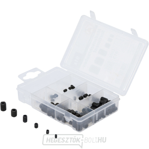 Csavarkészlet belső csiga BGS 88156 | 91 darabos Csavarkészlet belső csiga BGS 88156 | 91 darabos gallery main image