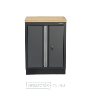 Kétajtós szekrény fa munkalappal Matabro SET-CA01070 | 1 polc | 680x465x950 mm Kétajtós szekrény fa munkalappal Matabro SET-CA01070 | 1 polc | 680x465x950 mm gallery main image