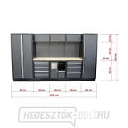 AKCIÓS SZETT 8 db-os műhelybútor készlet SET-CA01071 fa munkalappal MB-TGW80 AKCIÓS SZETT 8 db-os műhelybútor készlet SET-CA01071 fa munkalappal MB-TGW80 náhled