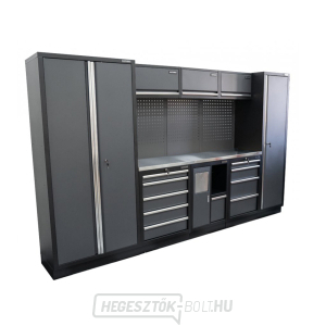 AKCIÓS SZETT 8 db műhelybútor készlet SET-CA01072 rozsdamentes acél munkalappal MB-TGW80S AKCIÓS SZETT 8 db műhelybútor készlet SET-CA01072 rozsdamentes acél munkalappal MB-TGW80S gallery main image