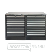 AKCIÓS KÉSZLET MB-TGC1307 és MB-TGC1309 műhelyszekrény rozsdamentes acél munkalappal MB-TGW53S Előnézet 