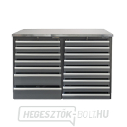 AKCIÓS KÉSZLET MB-TGC1307 és MB-TGC1309 műhelyszekrény rozsdamentes acél munkalappal MB-TGW53S Előnézet 