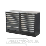 AKCIÓS KÉSZLET MB-TGC1307 és MB-TGC1309 műhelyszekrény rozsdamentes acél munkalappal MB-TGW53S AKCIÓS KÉSZLET MB-TGC1307 és MB-TGC1309 műhelyszekrény rozsdamentes acél munkalappal MB-TGW53S gallery main image