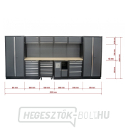 AKCIÓS SZETT 10 db-os műhelybútor készlet SET-CA01075 fa munkalappal MB-TGW26 és MB-TGW80 AKCIÓS SZETT 10 db-os műhelybútor készlet SET-CA01075 fa munkalappal MB-TGW26 és MB-TGW80 náhled