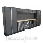 AKCIÓS SZETT 10 db-os műhelybútor készlet SET-CA01075 fa munkalappal MB-TGW26 és MB-TGW80 AKCIÓS SZETT 10 db-os műhelybútor készlet SET-CA01075 fa munkalappal MB-TGW26 és MB-TGW80 gallery main image