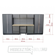 AKCIÓS SZETT 8 db-os műhelybútor készlet SET-CA01078 fa munkalappal MB-TGW80 AKCIÓS SZETT 8 db-os műhelybútor készlet SET-CA01078 fa munkalappal MB-TGW80 náhled