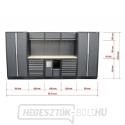 AKCIÓS SZETT 8 db-os műhelybútor készlet SET-CA01079 fa munkalappal MB-TGW80 AKCIÓS SZETT 8 db-os műhelybútor készlet SET-CA01079 fa munkalappal MB-TGW80 náhled