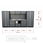 AKCIÓS SZETT 8 db-os műhelybútor készlet SET-CA01080 rozsdamentes acél munkalappal MB-TGW80S AKCIÓS SZETT 8 db-os műhelybútor készlet SET-CA01080 rozsdamentes acél munkalappal MB-TGW80S náhled