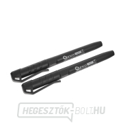 Építési marker tartós fekete vastag - 2 db-os készlet  Előnézet 
