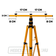 2x100W LED reflektor teleszkópos állvánnyal és kábellel - hideg fehér szín 6500K (1) náhled
