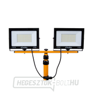2x100W LED-es reflektor teleszkópos állvánnyal és kábellel - semleges fehér szín 4500K (1) 2x100W LED-es reflektor teleszkópos állvánnyal és kábellel - semleges fehér szín 4500K (1) náhled