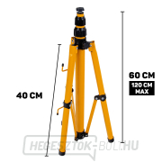 50W LED-es reflektor teleszkópos állvánnyal és kábellel - hideg fehér színű 6500K (1) 50W LED-es reflektor teleszkópos állvánnyal és kábellel - hideg fehér színű 6500K (1) náhled