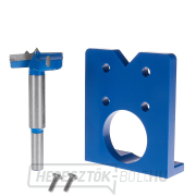 Sablon zsanérok rögzítéséhez 35 mm-es fúróval  Sablon zsanérok rögzítéséhez 35 mm-es fúróval  gallery main image