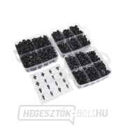 Autós kapcsok és csapok + lehúzók készlet 655 db. Előnézet 