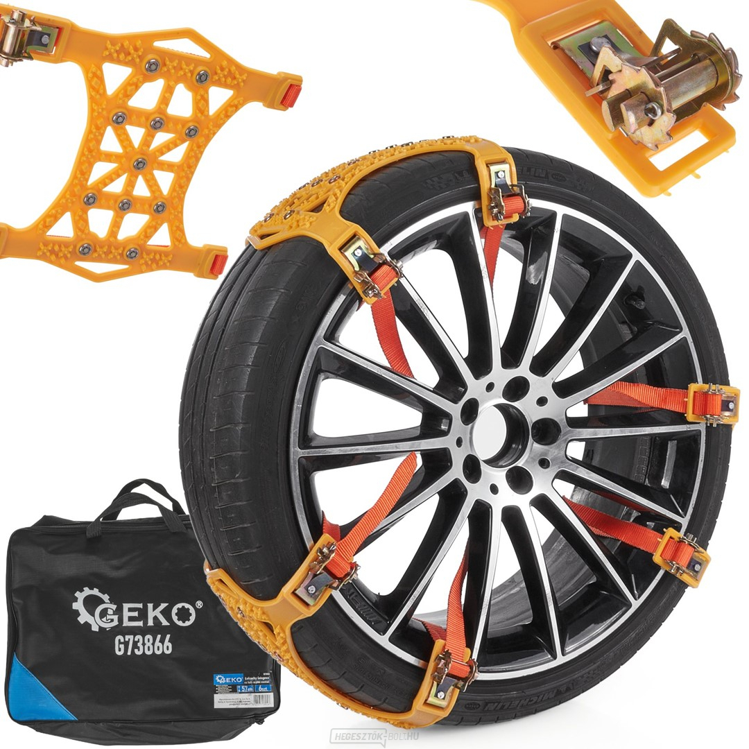 Hóláncok kerékpárokhoz gyors szereléshez - 6 darabos készlet