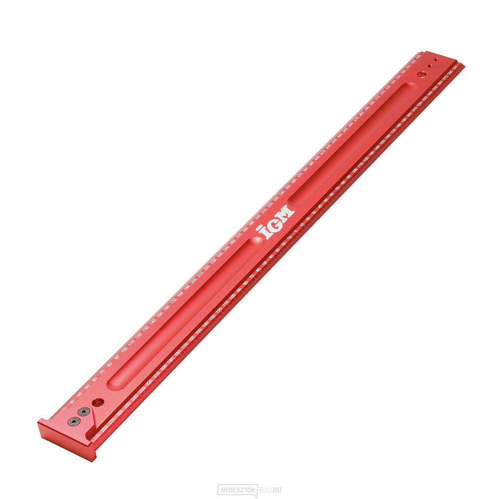 IGM asztalos vonalzó ütközővel 600 mm