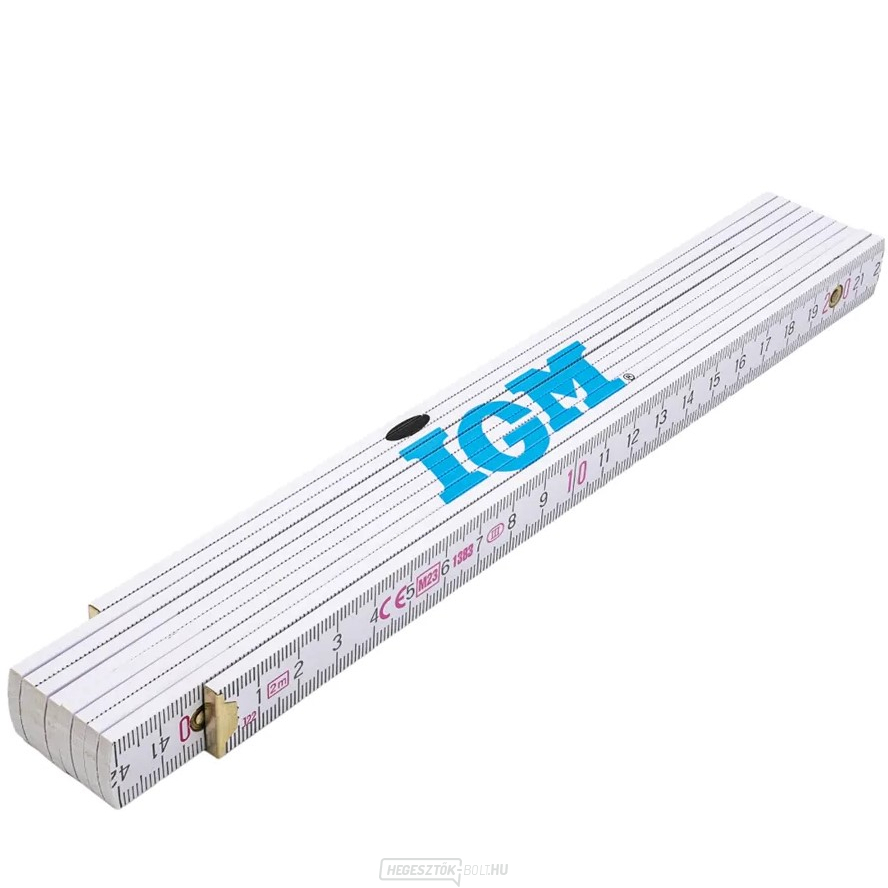 IGM Összecsukható vonalzó 2 m-es szögmérővel IGM Összecsukható vonalzó 2 m-es szögmérővel gallery main image