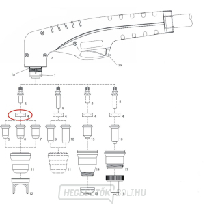 Szigetelőgyűrű PANTERMAX® CUT 50LED IPT-40/SC60 gallery main image