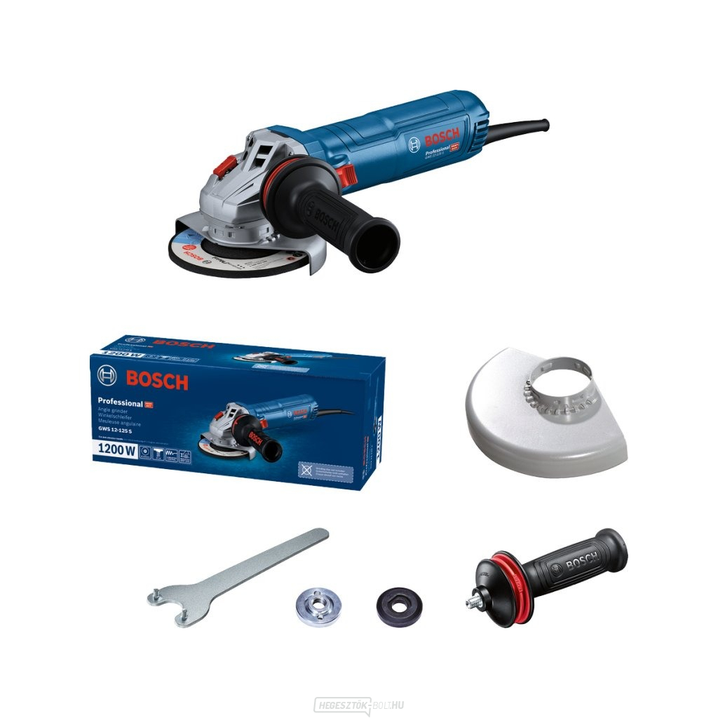 Bosch GWS 12-125 S sarokcsiszoló
