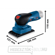Akkus vibrációs csiszoló Bosch GSS 12V-13 + acc. (egyedül L-boxx-ben) náhled