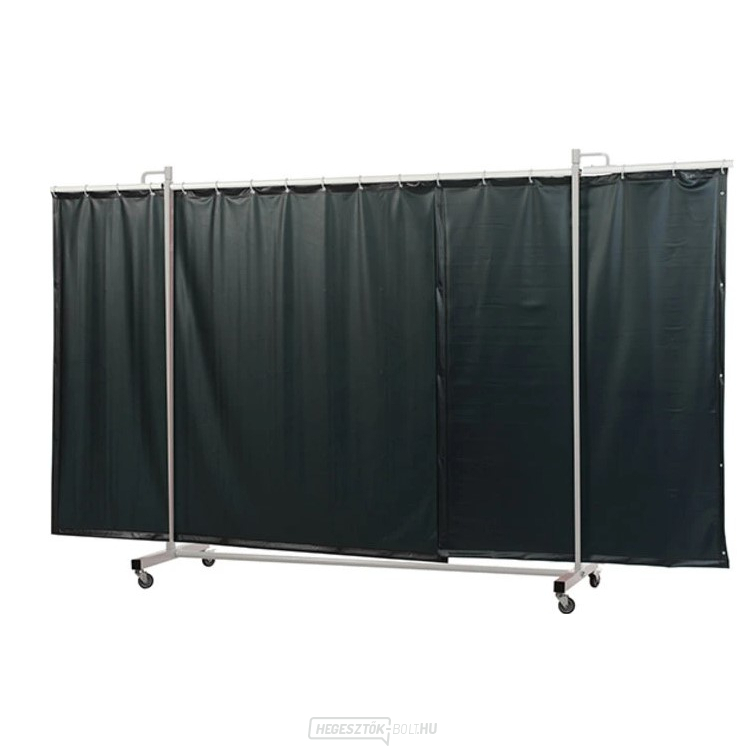 Hegesztőernyő CEPRO Robusto Triptych 355 cm Zöld 9 - függönytöltő