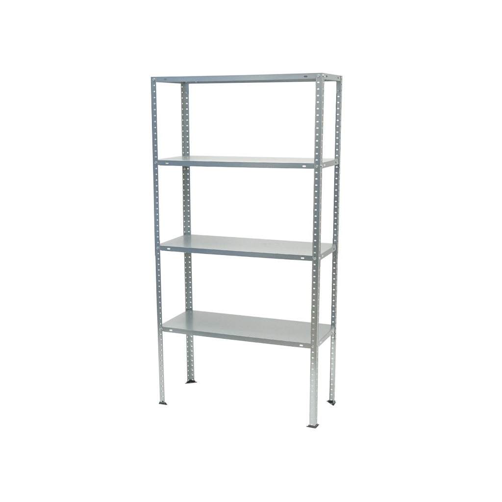 Teljesen fém polcos állvány | 4 polc | 750 x 300 x 1500 mm Matabro MB-SH04