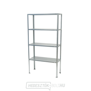 Teljesen fém polcos állvány | 4 polc | 750 x 300 x 1500 mm Matabro MB-SH04 Teljesen fém polcos állvány | 4 polc | 750 x 300 x 1500 mm Matabro MB-SH04 gallery main image