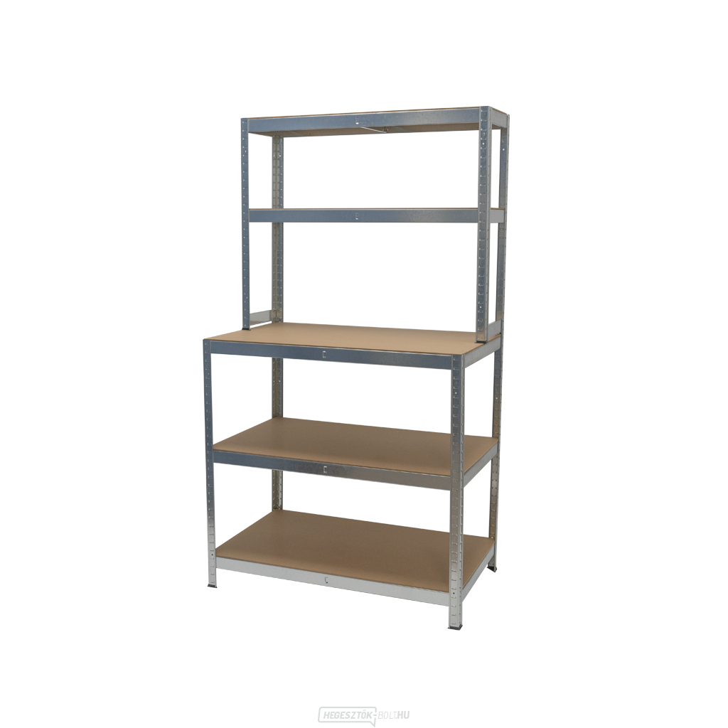 Polctartó munkafelülettel | 5 polc | 1000 x 600 x 1800 mm Matabro MB-SH08