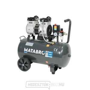 Olajmentes kompresszor Matabro MB-K202 50l, 230V | 1500W Olajmentes kompresszor Matabro MB-K202 50l, 230V | 1500W gallery main image