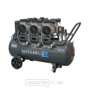 Olajmentes kompresszor Matabro MB-K206 100l, 230V | 4500W Olajmentes kompresszor Matabro MB-K206 100l, 230V | 4500W gallery main image