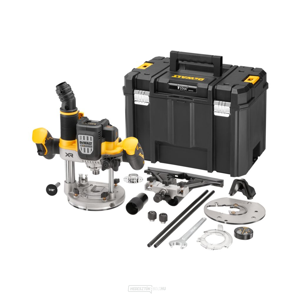 Router 18V DEWALT DCW620NT 12mm akkumulátor nélkül, tok Tstak