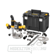 Router 18V DEWALT DCW620NT 12mm akkumulátor nélkül, tok Tstak Router 18V DEWALT DCW620NT 12mm akkumulátor nélkül, tok Tstak gallery main image