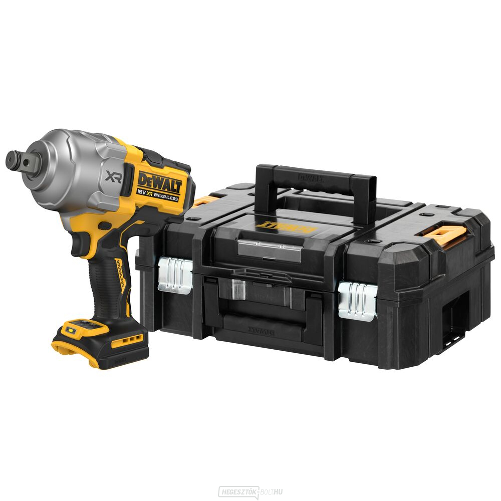 Akkus ütvecsavarozó 3/4" DEWALT DCF964NT 18V XR, akkumulátor és töltő nélkül, Tstak tok