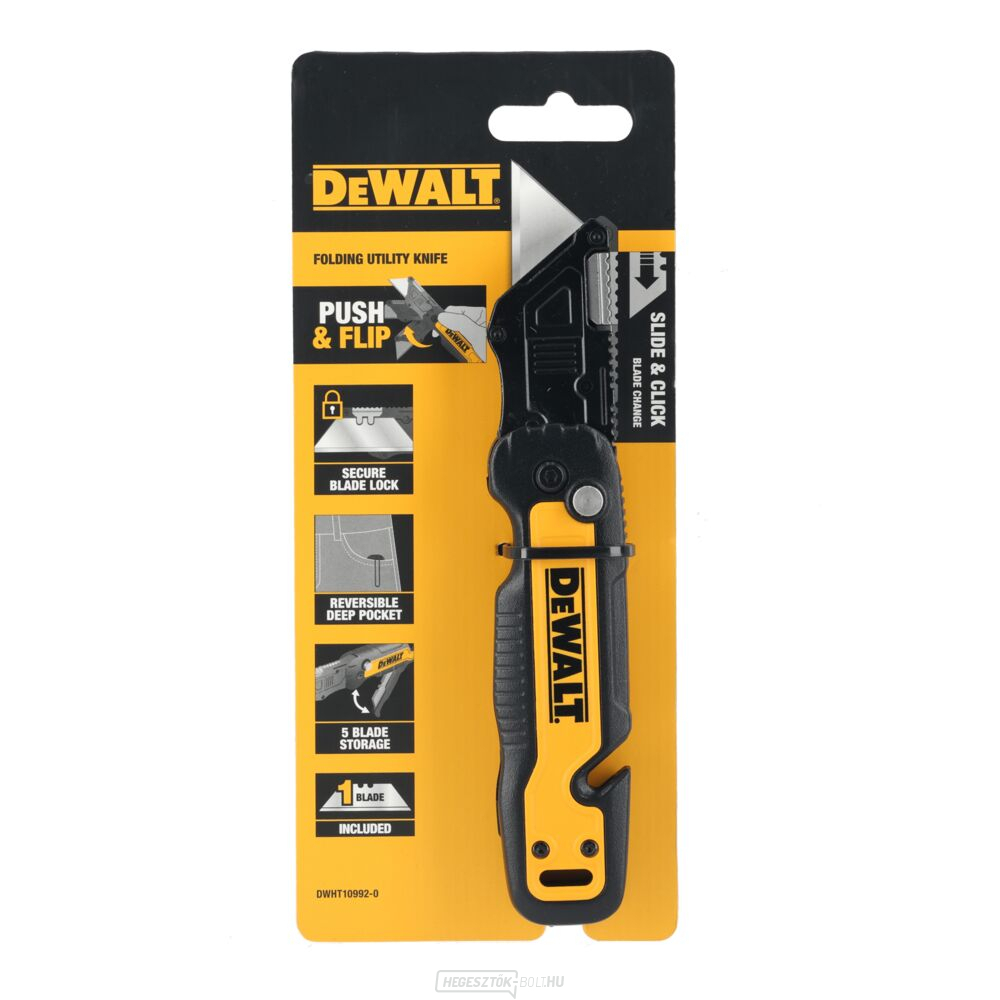 Fix pengéjű összecsukható kés DEWALT DWHT10992-0